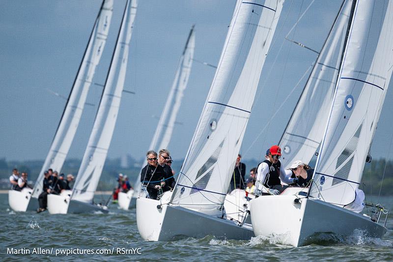 Royal Southern Summer Series photo copyright Martin Allen Photography taken at Royal Southern Yacht Club and featuring the J70 class