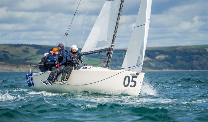 DSP photo copyright Noah Fitzgerald / Optical Marine taken at Weymouth & Portland Sailing Academy and featuring the J70 class