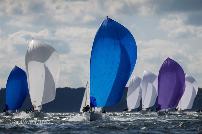 J70 Fleet in the Hamble Winter Series - photo © Paul Wyeth / HWS