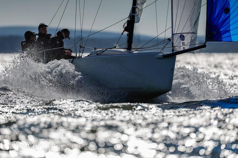 Powder Monkey, J70, in the Hamble Winter Series - photo © Paul Wyeth / HWS