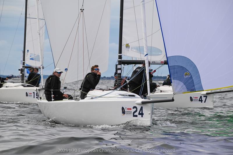 J/70 European Championship 2025, day 2 - photo © Christopher Howell