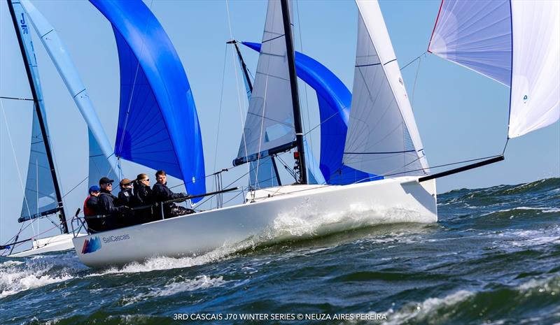 3rd J/70 Winter Series at Cascais - photo © Neuza Aires Pereira