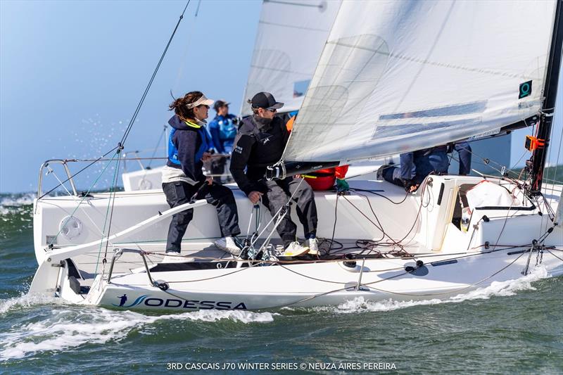 3rd J/70 Winter Series at Cascais - photo © Neuza Aires Pereira