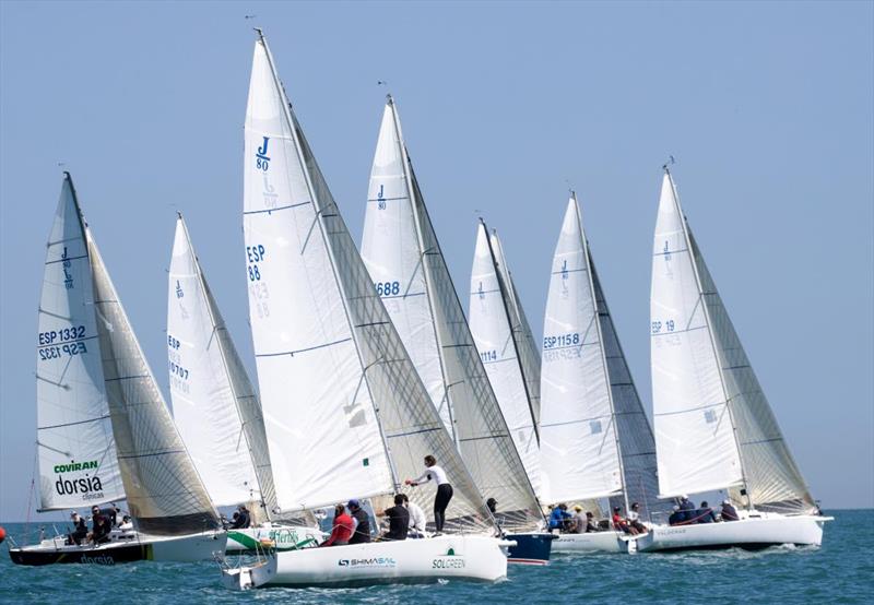 Several J80 boats will be competing at the ORC Sportboat Championship 2024 in Valencia - photo © Pep Portas