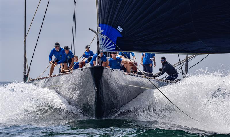 The superyacht class returns to Safe Harbor Race Weekend, having last sailed here in 2023 - photo © Stephen R Cloutier