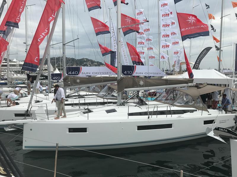 The very new Jeanneau Sun Odyssey 410 - photo © Rohan Veal