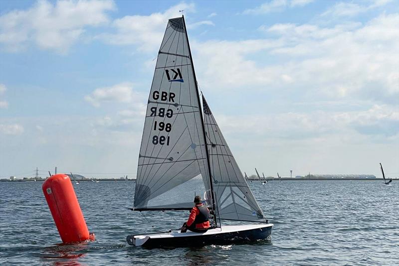 Simon Hawkes, overall winner - K1 open meeting at Datchet Water - photo © DWSC