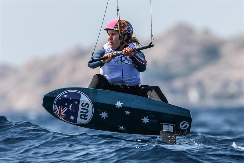 Brei Whitehead during the Paris 2024 Olympic Sailing in Marseille, France - photo © World Sailing / Sander van der Borch