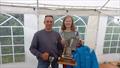 Matt White & Marion Enkel win the Musto Lark Nationals at Pentewan © Lark class