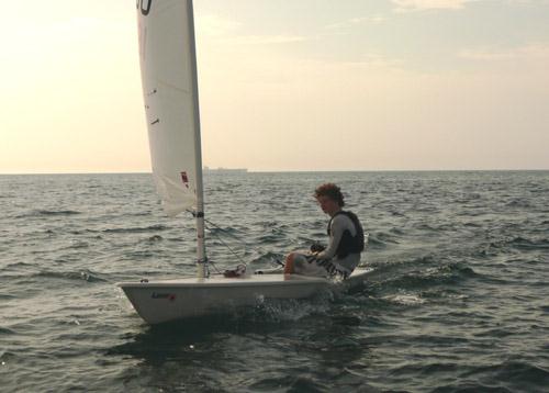 Volvo Oman Laser Championship photo copyright Fred Rourke taken at Ras al Hamra Boat Club and featuring the ILCA 7 class