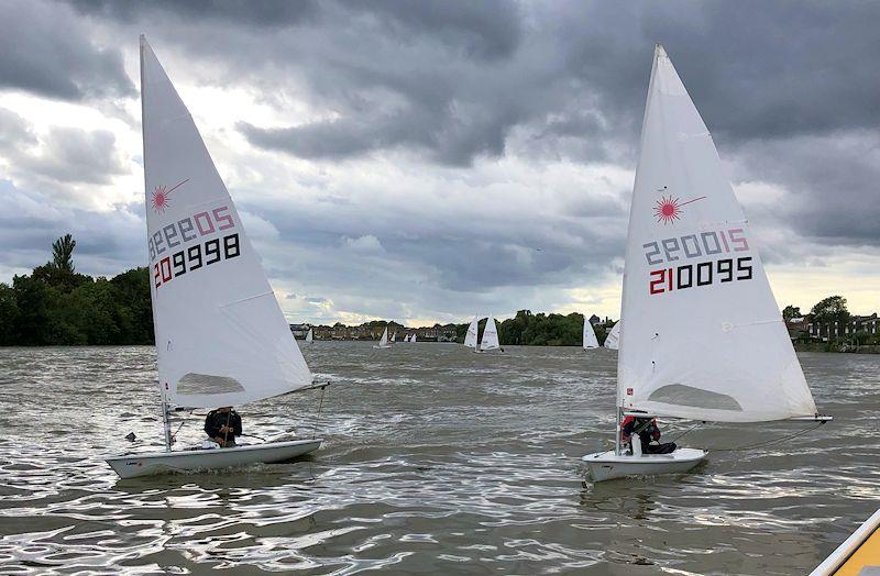 Laser open meeting at London Corinthian - photo © Martine Clayson