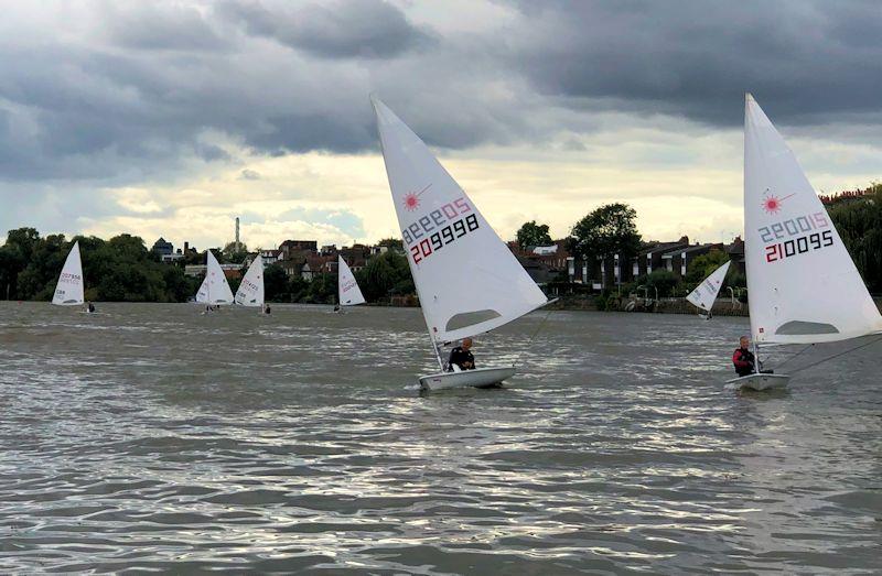 Laser open meeting at London Corinthian - photo © Martine Clayson