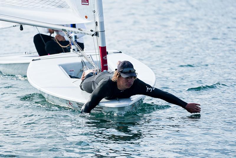 No wind again on day 2 of the ILCA 7 Men's World Championships at Qingdao - photo © Host / ILCA