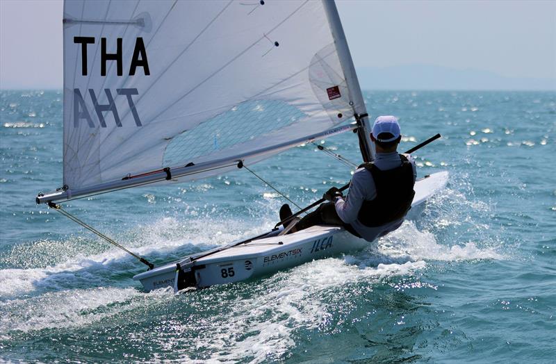 Mark Jardine on day 3 of the Royal Varuna Yacht Club Open Masters Championship 2026 - photo © Henry Weidmann