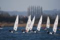 Action from the Laser Radial Training at North Lincs © Liz Hackney