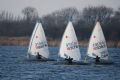 Action from the Laser Radial Training at North Lincs © Liz Hackney