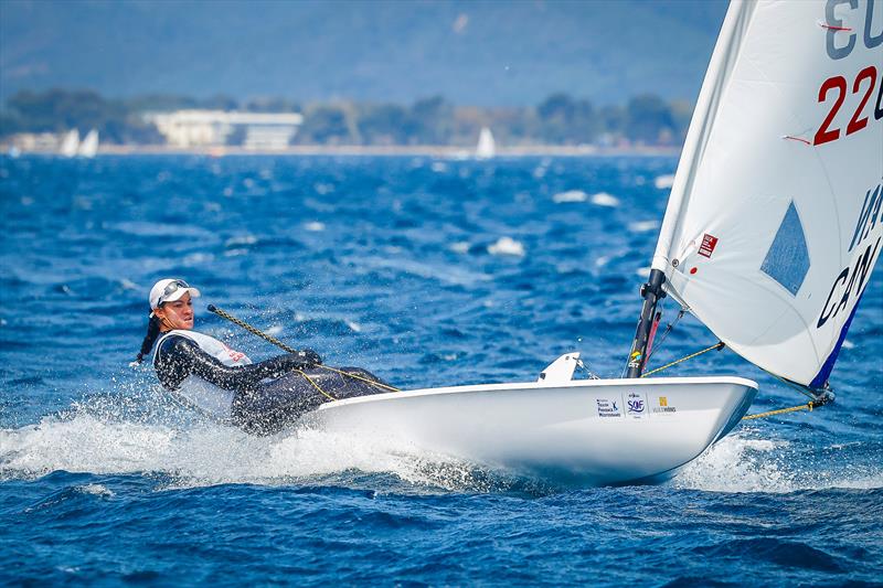 54th Semaine Olympique Française - Toulon Provence Méditerranée Day 1 photo copyright Sailing Energy / Semaine Olympique Française taken at COYCH Hyeres and featuring the ILCA 6 class