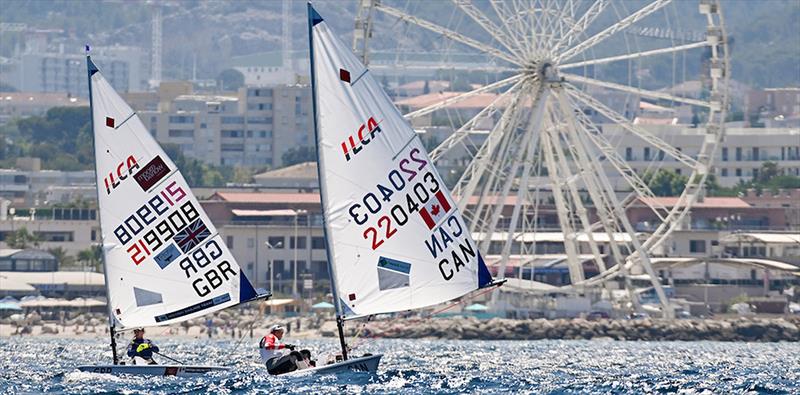 Paris 2024 Olympic Sailing Test Event, Marseille, France - Day 7 photo copyright Vincent Curutchet / World Sailing taken at  and featuring the ILCA 6 class
