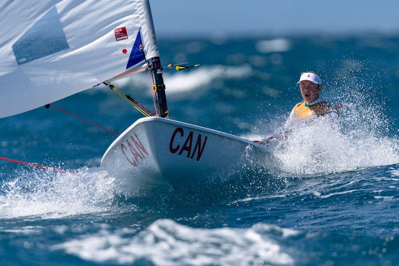 2023 Youth Sailing World Championships Day 4 photo copyright World Sailing taken at  and featuring the ILCA 6 class