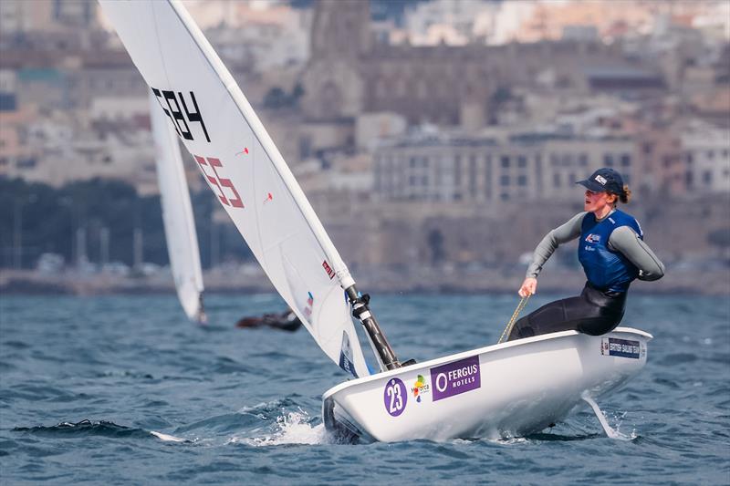ILCA 6 leader, Daisy Collingridge (GBR) - Trofeo Princesa Sofia Mallorca by FERGUS day 3 - photo © Sailing Energy / Trofeo Princesa Sofía