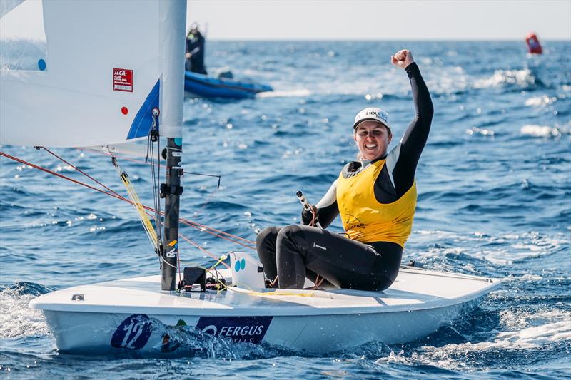 Zoe Thomson claims victory at Trofeo Princesa Sofia - photo © Sailing Energy / Trofeo Princesa Sofía