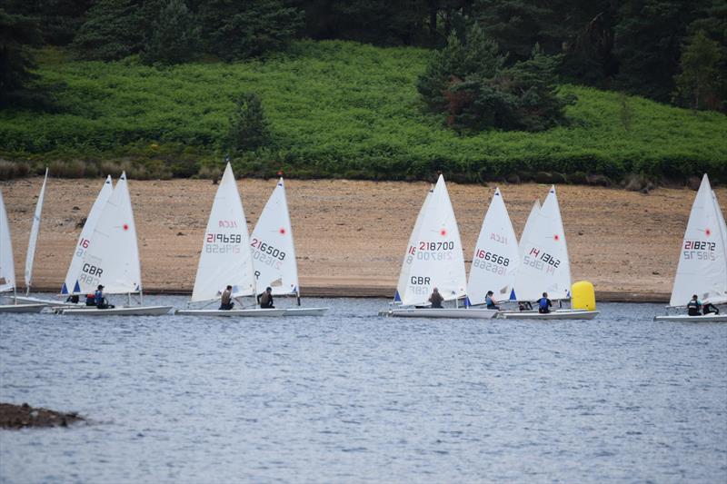 Race 3 start - North ILCA UK circuit event at Pennine SC - photo © Alice Fry