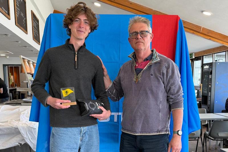 Kieran Vanhoutte wins at ILCA UK Rooster East & Midlands Region Youth Series at Rutland - photo © Hayley Turner