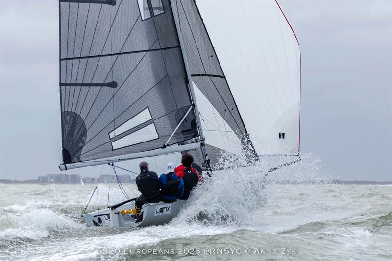 SB20 Europeans 2025 in Ostend, Belgium - Day 3 - photo © Anna Zyk