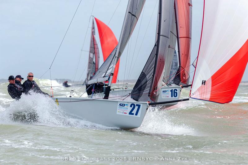 SB20 Europeans 2025 in Ostend, Belgium - Day 3 - photo © Anna Zyk