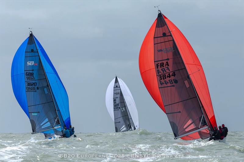 SB20 Europeans 2025 in Ostend, Belgium - Day 3 - photo © Anna Zyk