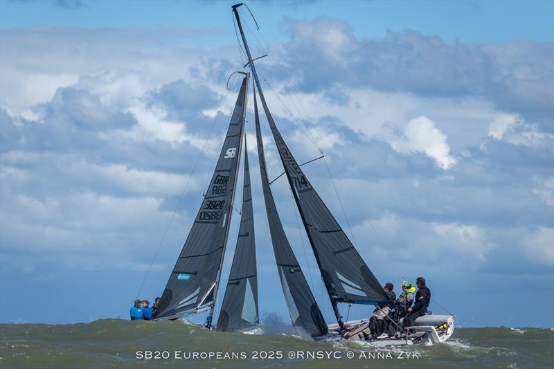 SB20 Europeans 2025 in Ostend, Belgium - Day 4 - photo © Anna Zyk