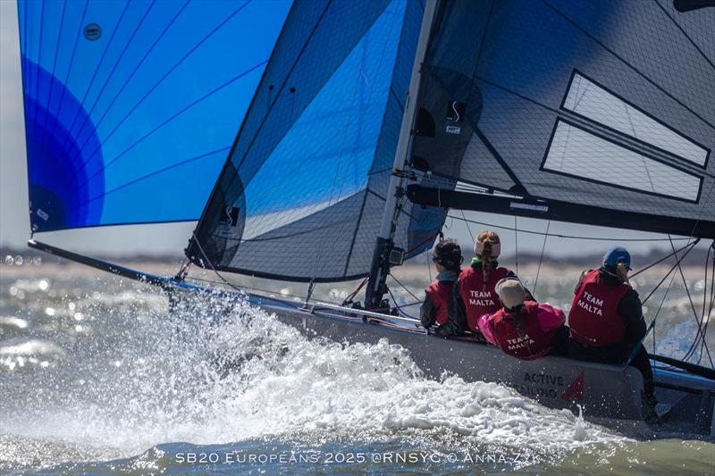 SB20 Europeans 2025 in Ostend, Belgium - Day 4 - photo © Anna Zyk