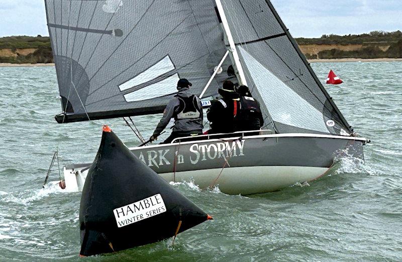 Dark n Stormy - Hamble Winter Series 2025 Race Week 3 - photo © Peter Bateson