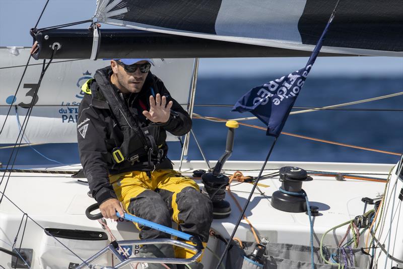 La Solitaire du Figaro Paprec Stage 3: Will Corentin Horeau (Banque Populaire) deny 22 year old Basile Bourgnon (Ednred) the 2023 Solitaire du Figaro Paprec title? photo copyright Alexis Courcoux taken at  and featuring the Figaro class