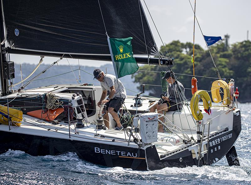 Simpson Marine, Tba, Cosmas Grelon - Rolex China Sea Race photo copyright Daniel Forster taken at Royal Hong Kong Yacht Club and featuring the Figaro class