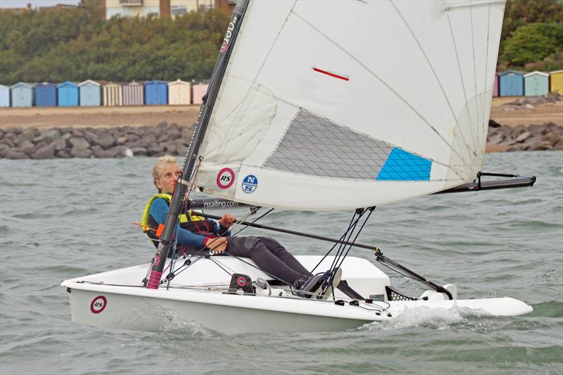 A Fleet That Grew by Itself - the RS Aeros at Gunfleet SC - photo © Richard O Walker