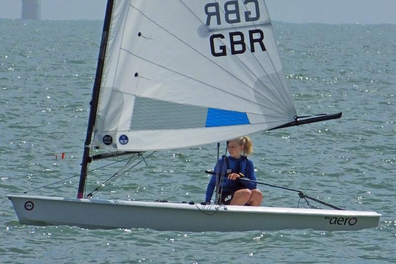 A Fleet That Grew by Itself - the RS Aeros at Gunfleet SC - photo © Richard O Walker