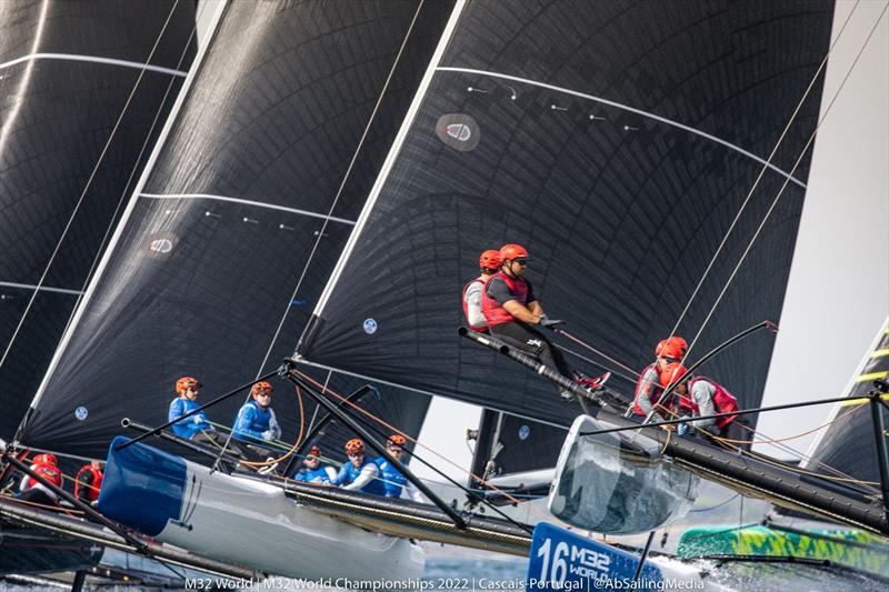 Full on at the M32 World Championship - photo © m32world/ABsailingmedia