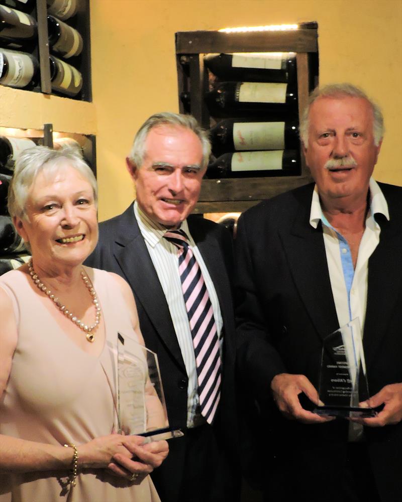 Lifetime Achievement Award Presentations (l-r) Trish McAndrew, Andrew Chapman and Jeff d'Albora photo copyright MIA taken at  and featuring the  class