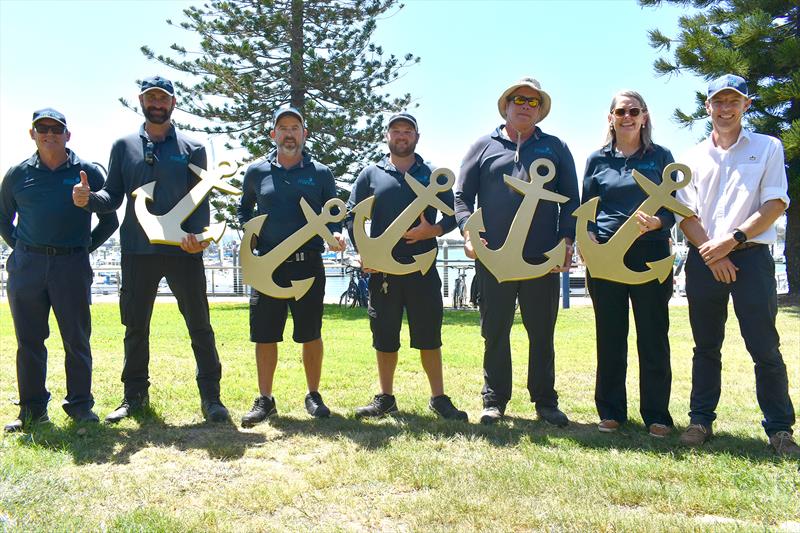 Five gold anchors for a 5 Gold Anchor Marina - photo © Gladstone Marina Team