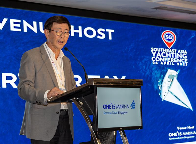 Arthur Tay, Chairman ONE15 Marina Club. SEA YACHTING CONFERENCE 2023 - photo © Guy Nowell