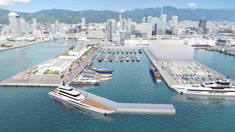New superyacht facility in Kobe, Japan - photo © Asia-Pacific Superyacht Association 