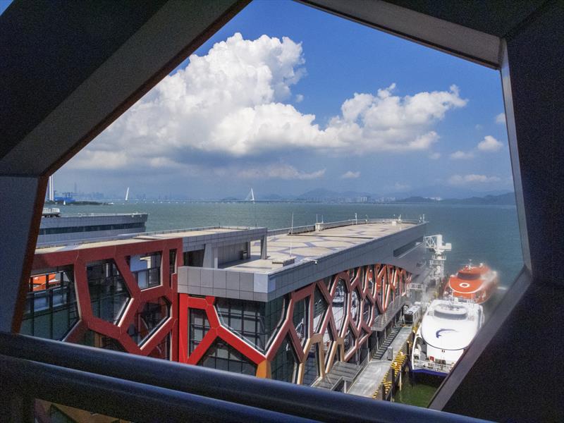 Shekou Homeport Cruise Terminal, HKBIA GBA Tour 2026 - photo © Guy Nowell