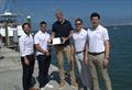 Diogo Arreda (US Sales Manager at Sea.AI), Nicolas Tangredi (US Sales Manager at SEA.AI), Marcus Warrelmann (CEO at Sea.AI), John Minor (CEO at Tocaro Blue), Andrew Rains (Senior Sales Director at Tocaro Blue)