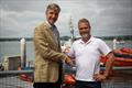 Peter Sparkes RNLI left Jelte Liebrand Savvy Navvy right