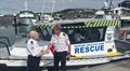 (L to R) 40 years service between them - Marine Rescue Coffs Harbour volunteers Andrew Cox and Mark Halling