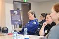 Marine Rescue Merimbula Deputy Unit Commander Sonia Teston during classroom discussion