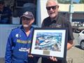 Marine Rescue Port Macquarie Unit Commander Greg Davies and Tim Walker - Community Development Manager Ritchies IGA