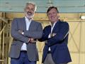 (l-r) GX Superyachts founder Vladimir Zinchenko with new CCO Maurizio Magri