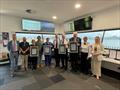The award recipients with Member for Newcastle Tim Crakanthorp, Acting Commissioner Todd Andrews, Unit Commander Lyn Van Homrigh and City of Newcastle Councillor Elizabeth Adamczyk